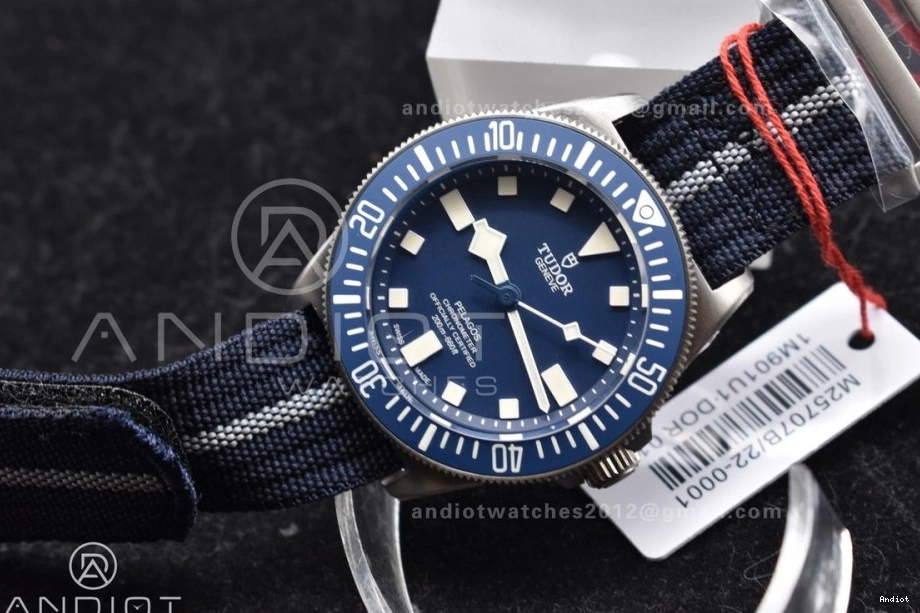 Blue Best Titanium Tudor 1:1 Factory FXD Pelagos Edition M+ Navy 0206